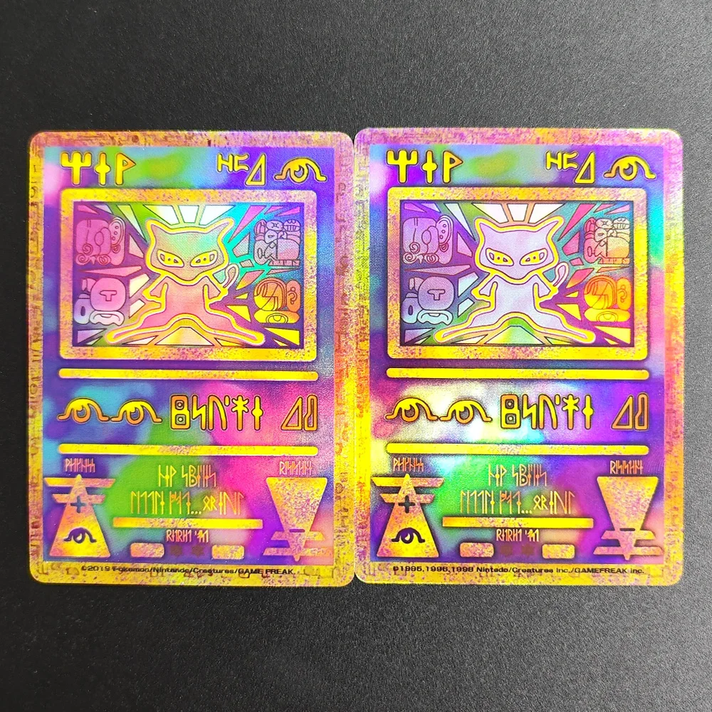 2 шт. Коллекционные карты Pokemon 1995-2019 P.M. JAP PROMO ANCIENT MEW, супер редкие, классические аниме-карты, игрушки
2 шт. Коллекционные карты Pokemon 1995-2019 P.M. JAP PROMO ANCIENT MEW, супер редкие, классические аниме-карты, игрушки
