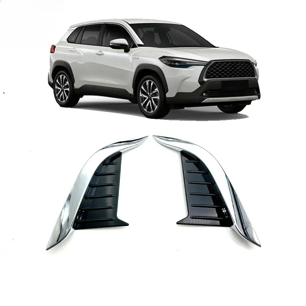 ABS Front Fog Light Lamp Eyebrow Cover For Toyota Corolla Cross 2019-2021 2022 2023 2024 Foglight Trim Sticker Accessories
ABS Front Fog Light Lamp Eyebrow Cover For Toyota Corolla Cross 2019-2021 2022 2023 2024 Foglight Trim Sticker Accessories