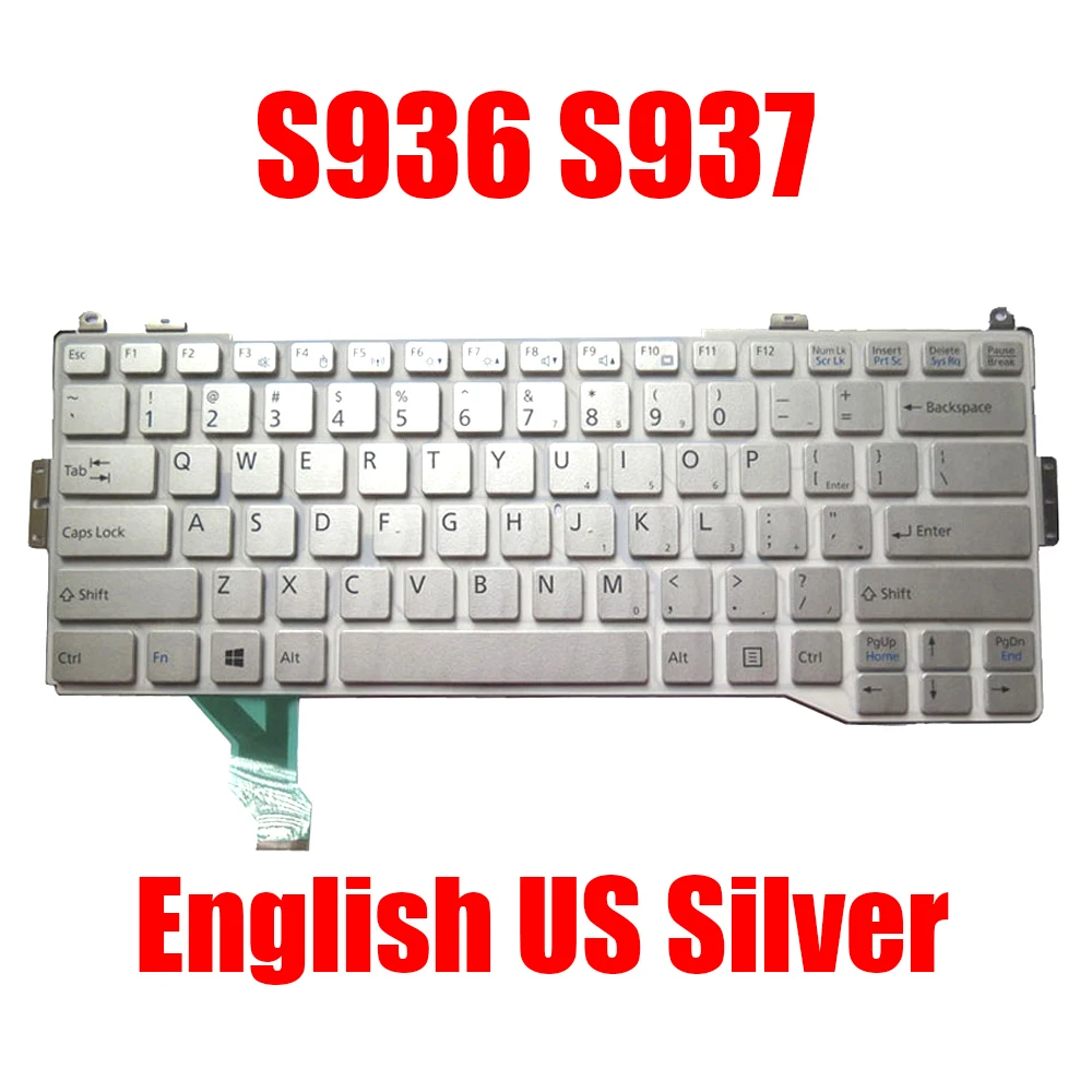 English US Laptop Keyboard For Fujitsu For LifeBook S936 S937 For FUTRO MS936 NC05005-B011 CP660887-01 Without Backlit New
English US Laptop Keyboard For Fujitsu For LifeBook S936 S937 For FUTRO MS936 NC05005-B011 CP660887-01 Without Backlit New