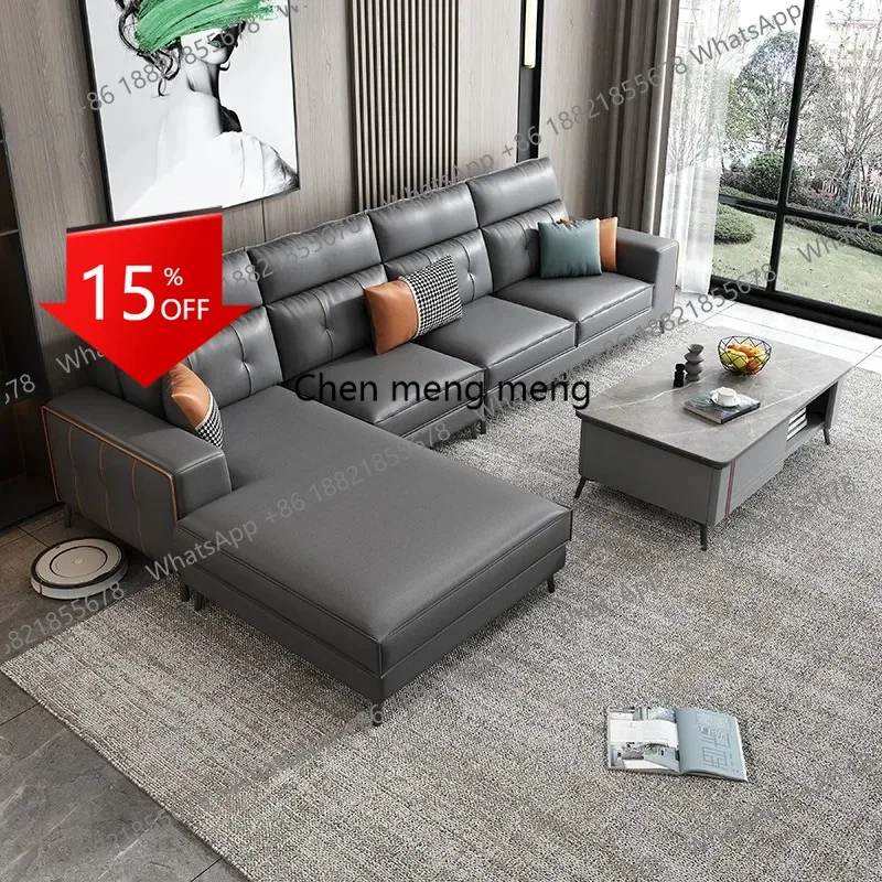 E153 Italian Luxury Technology Leather Living Room Sofa Modern Simple L-shaped Boss Office Sofa Office Furniture
E153 Italian Luxury Technology Leather Living Room Sofa Modern Simple L-shaped Boss Office Sofa Office Furniture