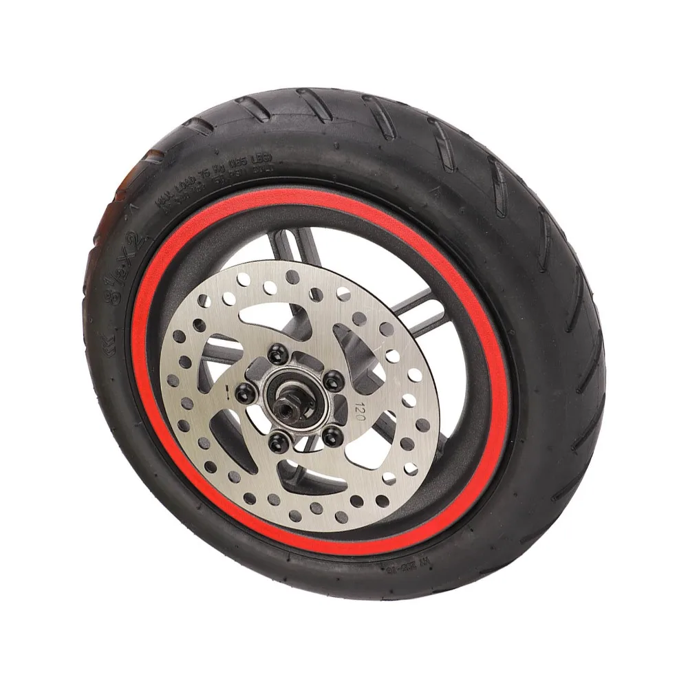 Rubber Electric Scooter Rear Wheel With 120mm Brake Disc High Performance Scooter Replacement Wheel for Xiaomi Pro/Pro2
Rubber Electric Scooter Rear Wheel With 120mm Brake Disc High Performance Scooter Replacement Wheel for Xiaomi Pro/Pro2