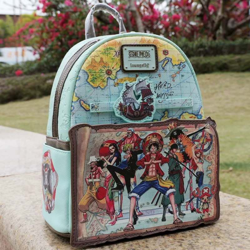 Loungefly One Piece Backpack Peripheral Children'S Backpack Cartoon Cute Backpack Birthday Gifts For Boys And Girls 
Loungefly One Piece Backpack Peripheral Children'S Backpack Cartoon Cute Backpack Birthday Gifts For Boys And Girls
