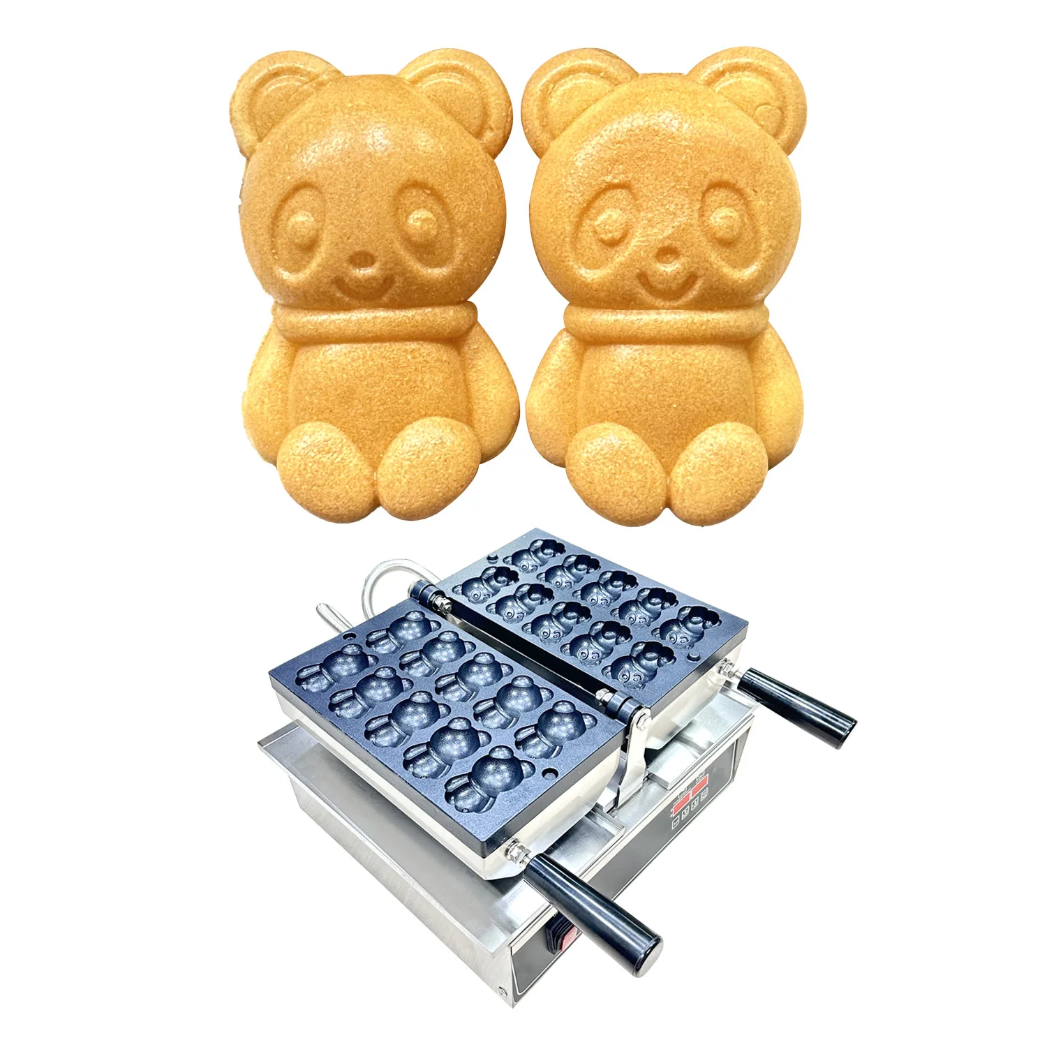 Новая коммерческая цифровая вафельница в форме панды на 12 вафель, новая модель
Новая коммерческая цифровая вафельница в форме панды на 12 вафель, новая модель