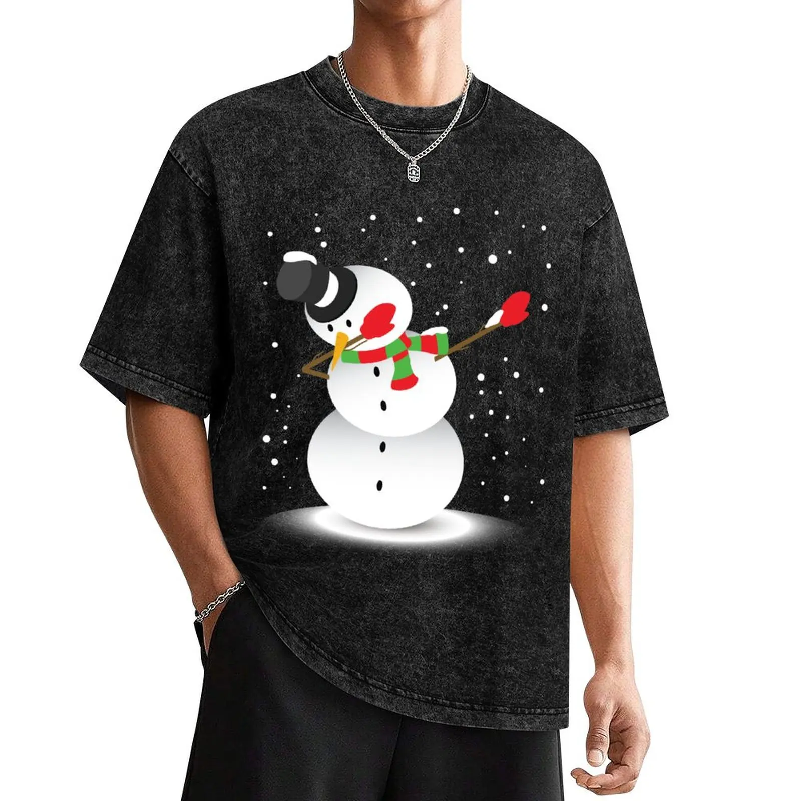 Funny Dabbing Snowman T-Shirt Christmas Winter Gift T-Shirt Funny t-shirt boys whites oversized graphic tee Men's cotton
Funny Dabbing Snowman T-Shirt Christmas Winter Gift T-Shirt Funny t-shirt boys whites oversized graphic tee Men's cotton