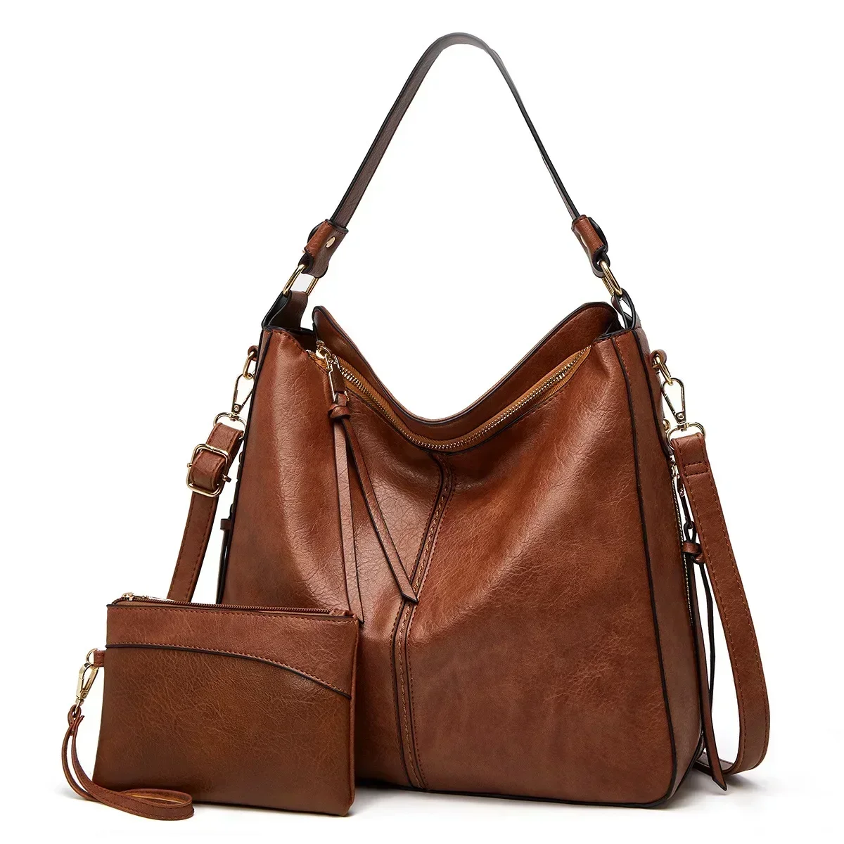Women's Bag 2023 Trend Luxry Designer Handbag Ladies Large Capacity Shoulder Bag Soft Leather Multifunction Crossbody Bag
Women's Bag 2023 Trend Luxry Designer Handbag Ladies Large Capacity Shoulder Bag Soft Leather Multifunction Crossbody Bag