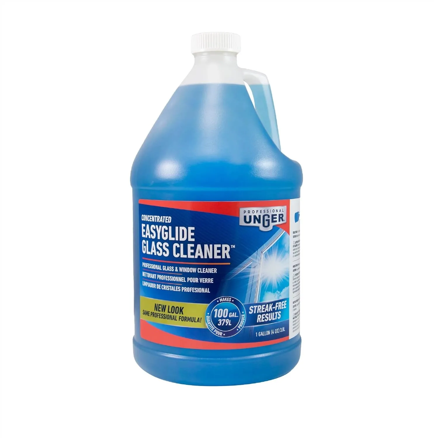 Streak-Free Glass Cleaner Concentrate 1 Gallon Makes 100 Gallons Ammonia-Free for Windows Mirrors Tinted Windows
Streak-Free Glass Cleaner Concentrate 1 Gallon Makes 100 Gallons Ammonia-Free for Windows Mirrors Tinted Windows