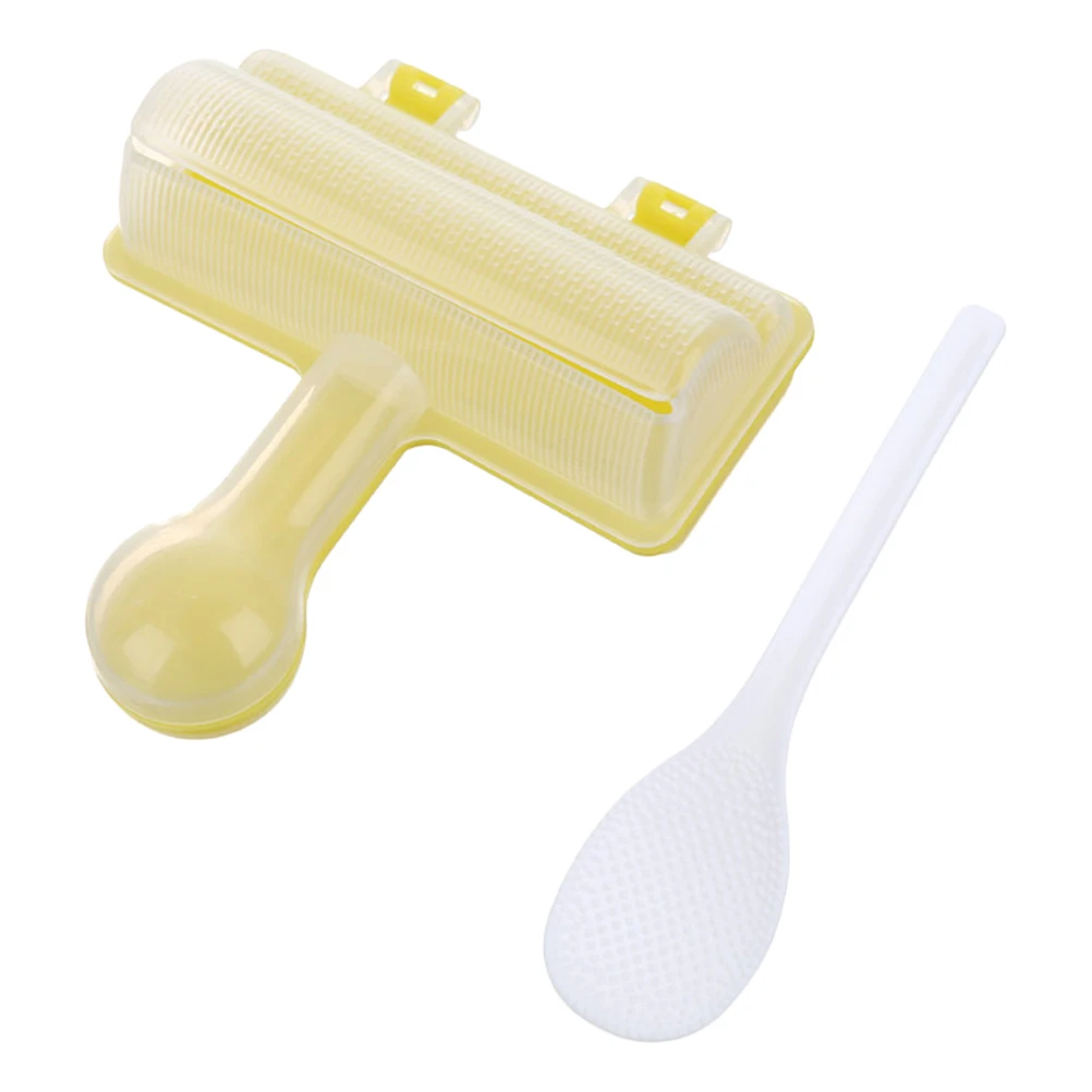 1Set Kimbap Roller Plastic Non-Heat Conductive Sushi Mold Rice Roll Tool Homemade Cooking Helper Sushi Mold Kimbap Rice Roller
1Set Kimbap Roller Plastic Non-Heat Conductive Sushi Mold Rice Roll Tool Homemade Cooking Helper Sushi Mold Kimbap Rice Roller
