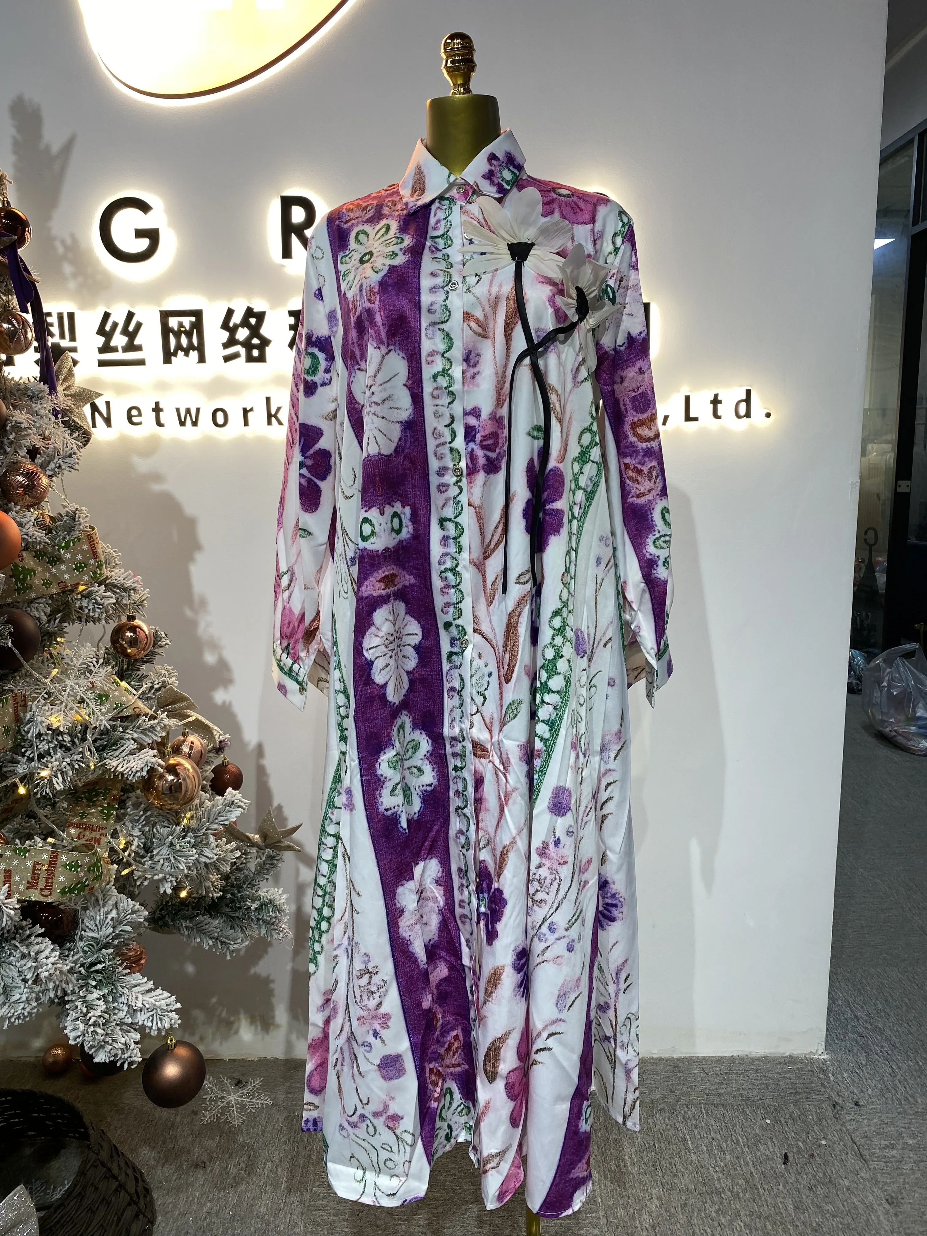 Hot sale Arab women loose long floral dress women casual floral dress-GZMM076
Hot sale Arab women loose long floral dress women casual floral dress-GZMM076
