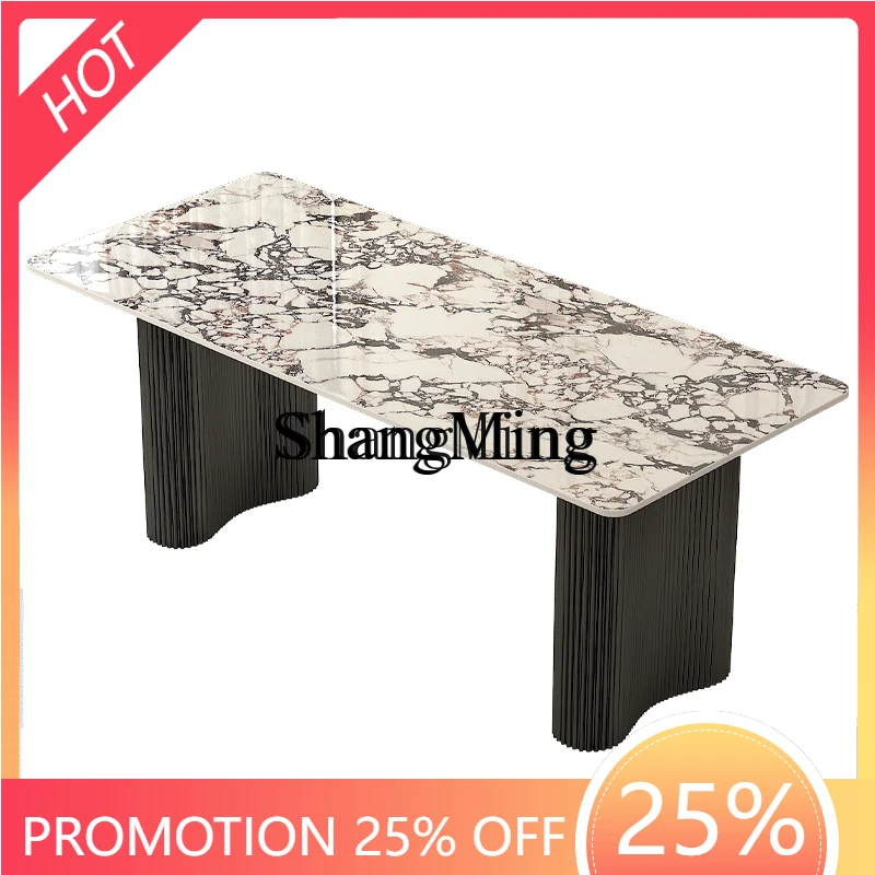 CL slab dining table light luxury simple modern living room high-end dining table home dining room table and chairs
CL slab dining table light luxury simple modern living room high-end dining table home dining room table and chairs