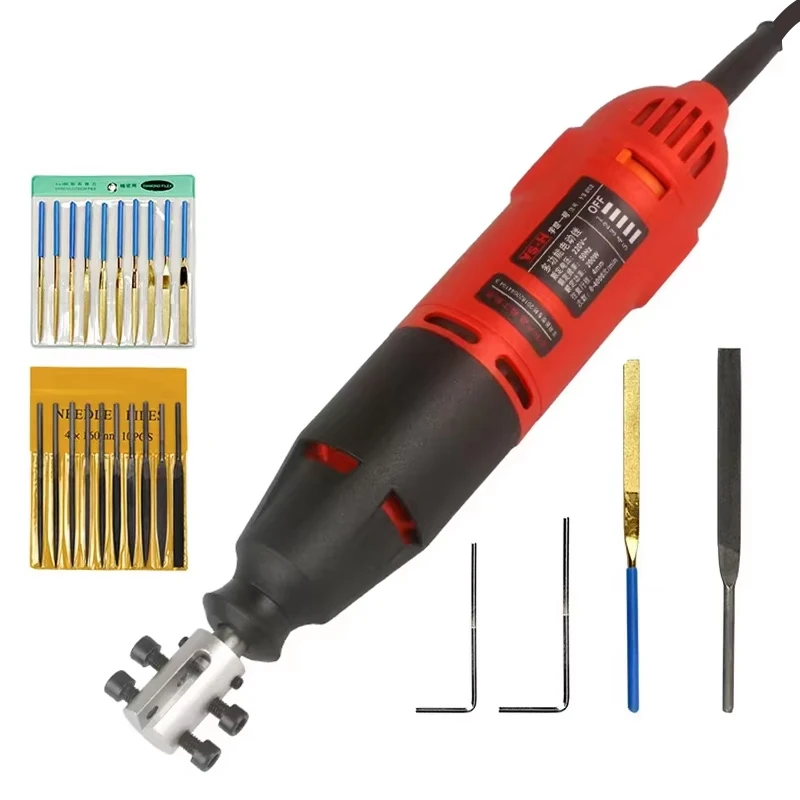 Electric Reciprocating File Machine 220V Metal Wood Trimmer Deburring Sanding Cutting Dual Purpose Grinder for Steel And Metal
Electric Reciprocating File Machine 220V Metal Wood Trimmer Deburring Sanding Cutting Dual Purpose Grinder for Steel And Metal