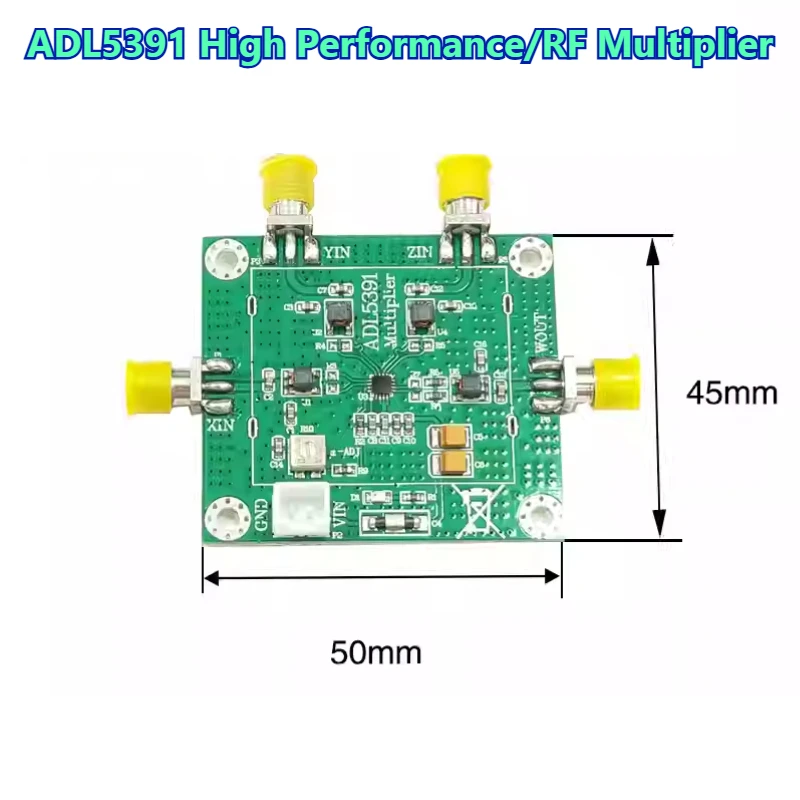 ADL5391 Analog Multiplier Module 2GHz RF Multiplier, Four Quadrant Multiplier, Modem KDT5391-007
ADL5391 Analog Multiplier Module 2GHz RF Multiplier, Four Quadrant Multiplier, Modem KDT5391-007