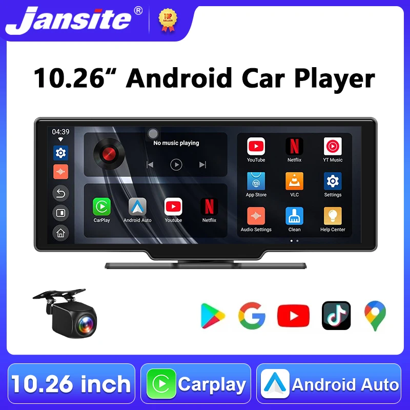 Universal 10.26" Android WIFI Car Multimedia Player Bluetooth Wireless Carplay Android Auto Car Monitor for YouTube for Netflix
Universal 10.26" Android WIFI Car Multimedia Player Bluetooth Wireless Carplay Android Auto Car Monitor for YouTube for Netflix