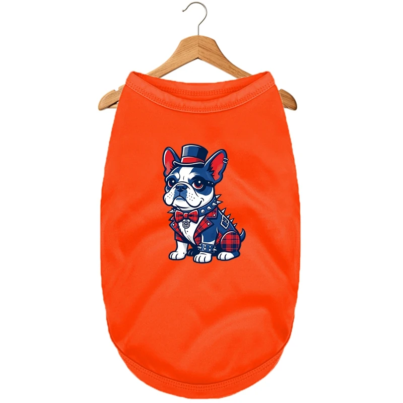 Summer Pet Clothes Rock Style Puppy Vest Polyester Outfit
Summer Pet Clothes Rock Style Puppy Vest Polyester Outfit