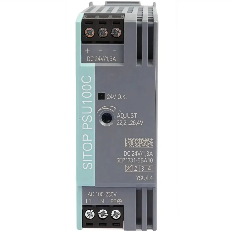6EP1331-5BA10 Plc SITOP PSU100C 24 V/1.3 a Plc Programming Controller 24v Power Supply Plc Module for Industrial Control
6EP1331-5BA10 Plc SITOP PSU100C 24 V/1.3 a Plc Programming Controller 24v Power Supply Plc Module for Industrial Control