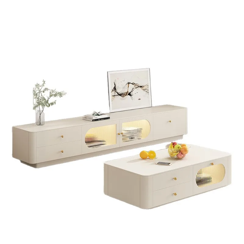 TV cabinet simple modern cream style living room household small apartment floor type light luxury bedroom storage
TV cabinet simple modern cream style living room household small apartment floor type light luxury bedroom storage