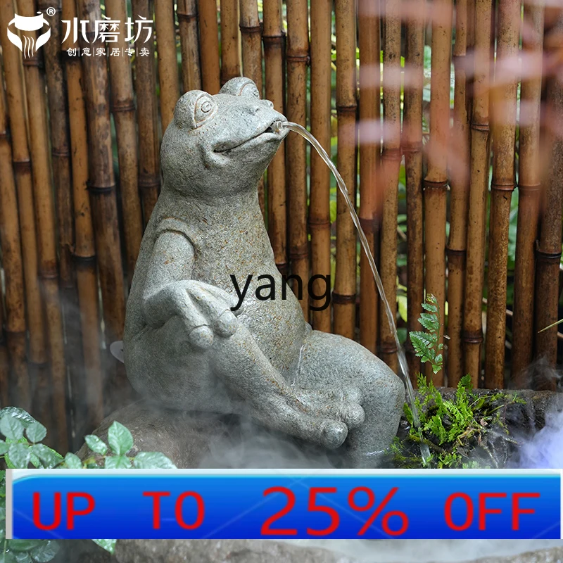 LMM courtyard landscaping frog fountain balcony fish tank decoration creative animal small ornament
LMM courtyard landscaping frog fountain balcony fish tank decoration creative animal small ornament