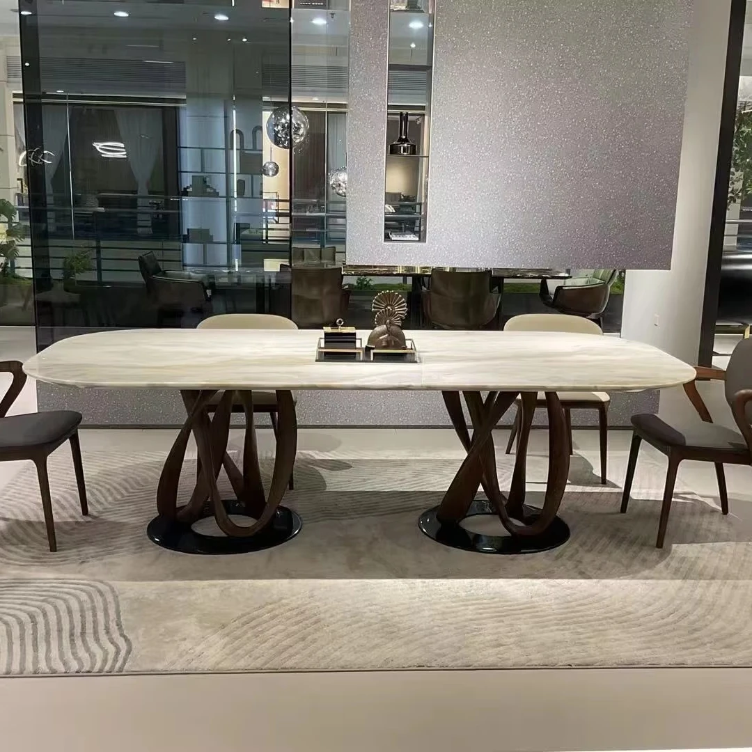 #Factory Supply Accept Customize Black Wood Leg Extra Large Long Dining Table Faux Marble for Dining Room
#Factory Supply Accept Customize Black Wood Leg Extra Large Long Dining Table Faux Marble for Dining Room