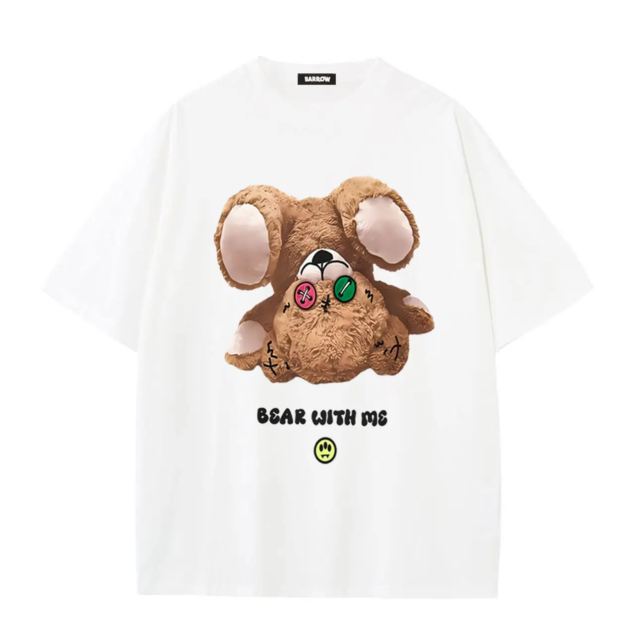 summer hot brand printed Anime bear high-quality cotton o-Neck men's T-shirt shirt short-sleeved women's T-shirt casual clothing
summer hot brand printed Anime bear high-quality cotton o-Neck men's T-shirt shirt short-sleeved women's T-shirt casual clothing