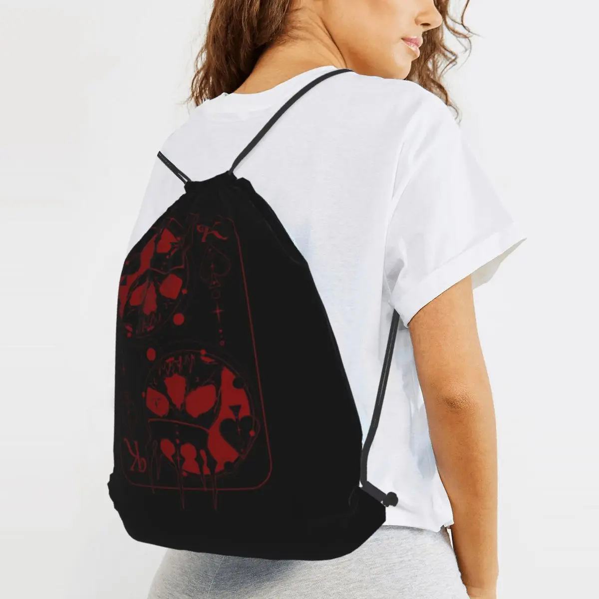 Regicide In Red Backpacks Casual Drawstring Bundle Pocket Sports Bag Book Bags for Travel Students
Regicide In Red Backpacks Casual Drawstring Bundle Pocket Sports Bag Book Bags for Travel Students
