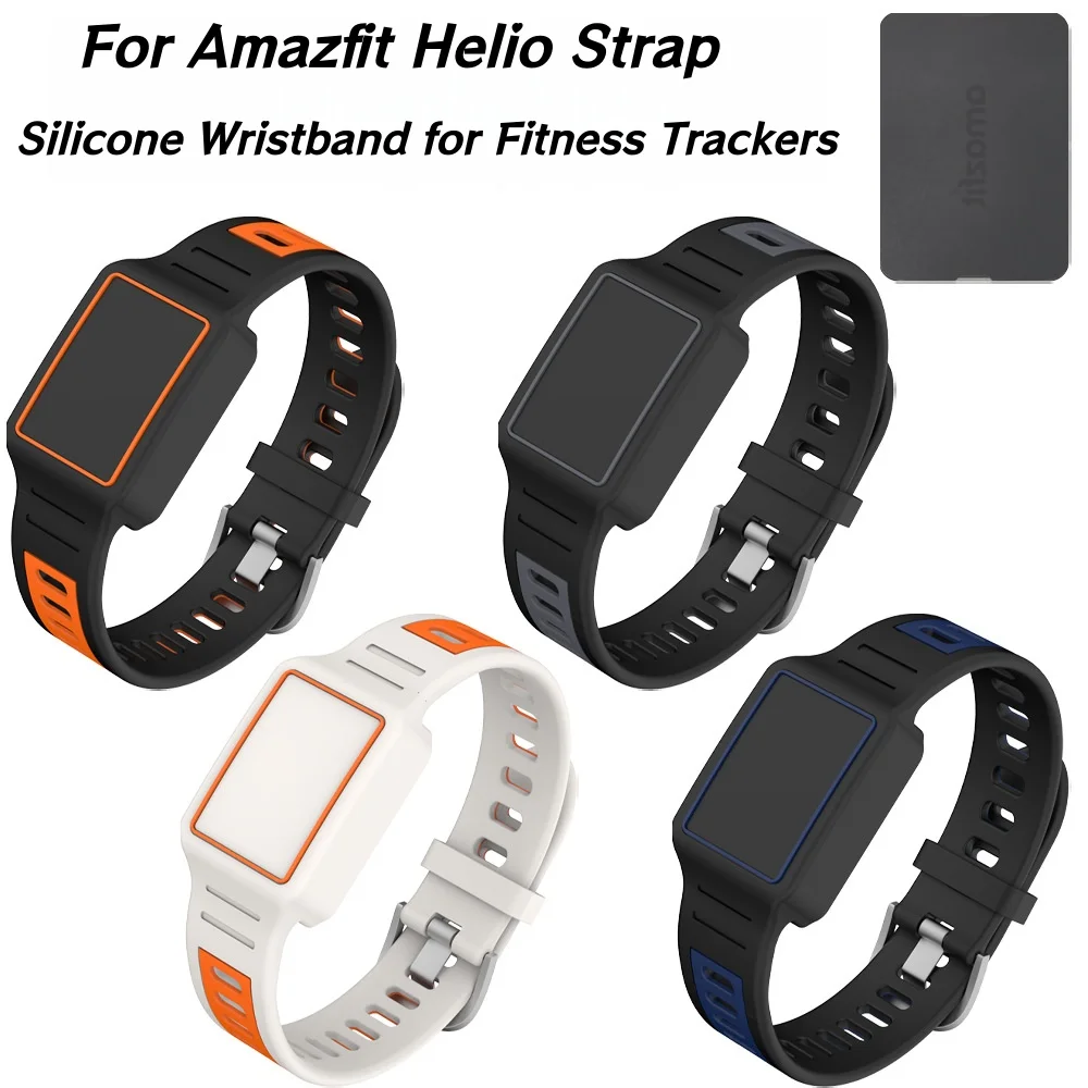 For Amazfit Helio Silicone Watch Strap Sports Wristband Drop-proof Dustproof and Storage-specific
For Amazfit Helio Silicone Watch Strap Sports Wristband Drop-proof Dustproof and Storage-specific