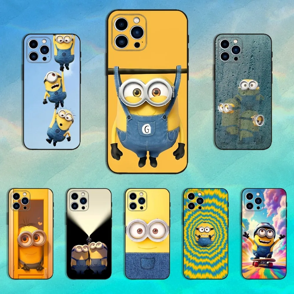Cartoon M-MinionS-S Cute Phone Case For iPhone 16,15,14,13,12,11 Plus,Pro Max,XS,X,XR,SE,Mini,8,7,Soft Silicone Black Cover
Cartoon M-MinionS-S Cute Phone Case For iPhone 16,15,14,13,12,11 Plus,Pro Max,XS,X,XR,SE,Mini,8,7,Soft Silicone Black Cover