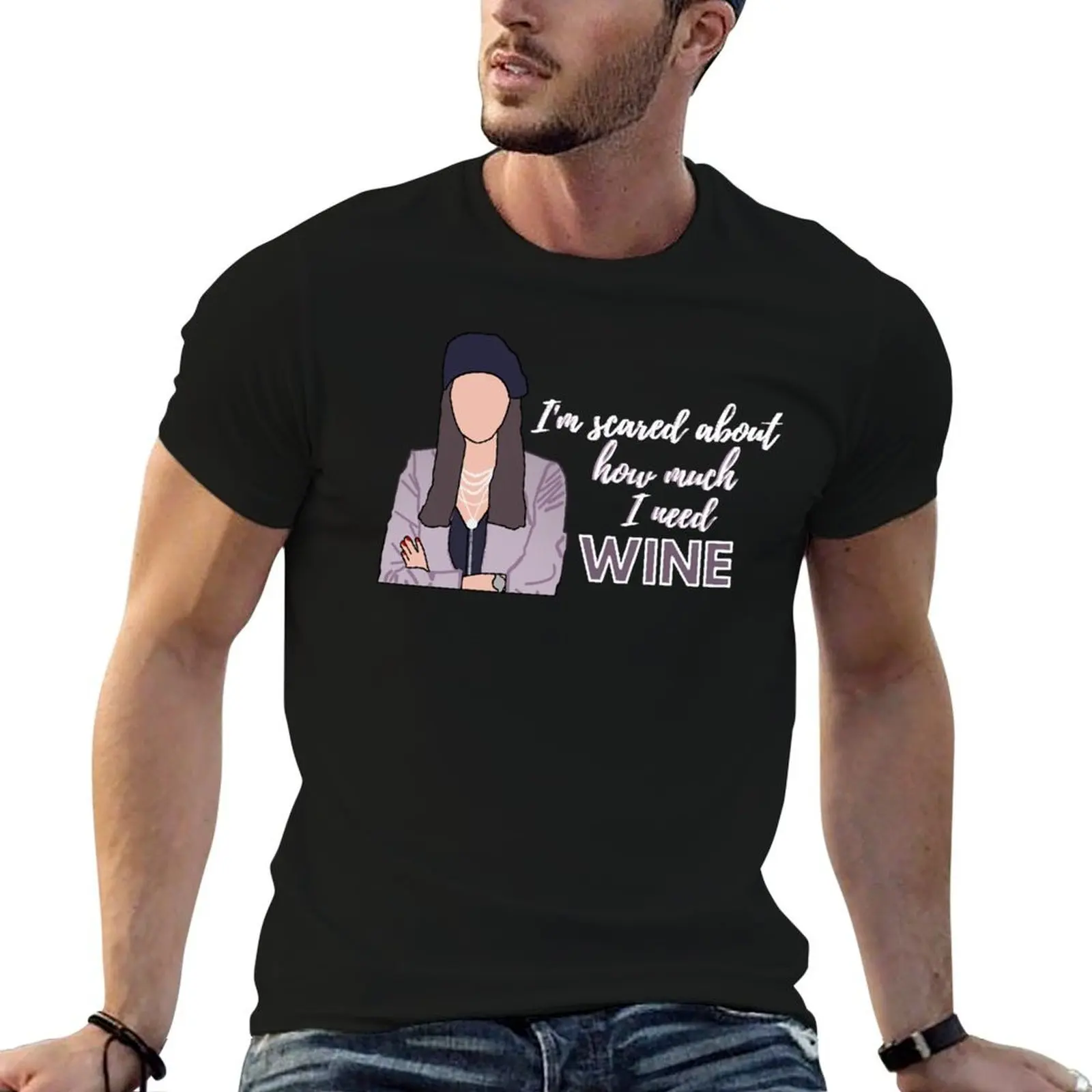 I'm scared about how much I need wine! ITYSL fan art T-Shirt man t shirts for men casual t shirt man luxury T-Shirt
I'm scared about how much I need wine! ITYSL fan art T-Shirt man t shirts for men casual t shirt man luxury T-Shirt