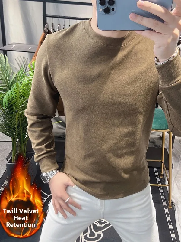 Men's Pure Color Fce Lined Long Sve Hoodie f High Collar Thermal Top Casual Comfortable Anti-Wrinkle Antibacterial
Men's Pure Color Fce Lined Long Sve Hoodie f High Collar Thermal Top Casual Comfortable Anti-Wrinkle Antibacterial