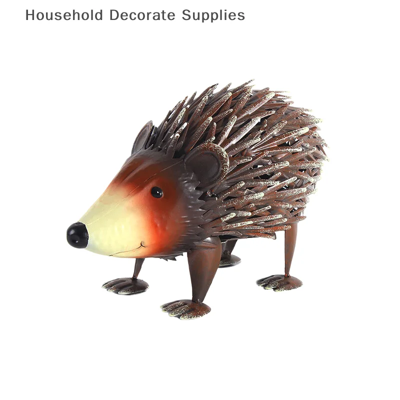 Whimsical Iron Hedgehogs Figurine Decorative For Outdoor Garden Patios Decoration Metal Animal Art Sculpture
Whimsical Iron Hedgehogs Figurine Decorative For Outdoor Garden Patios Decoration Metal Animal Art Sculpture