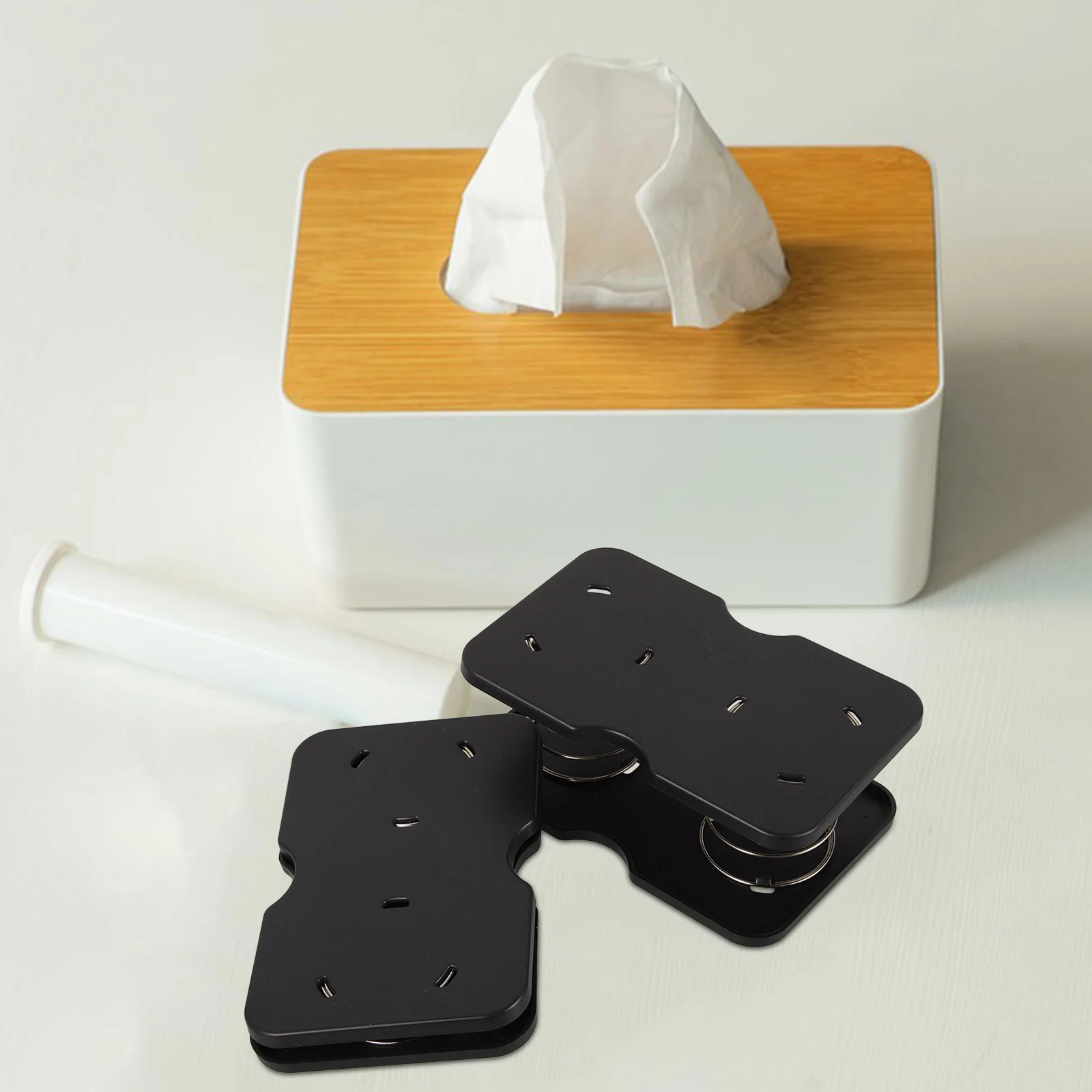 2Pcs Spring Bracket for Tissue Box Automatic Lifting Strong Load Bearing Paper Towel Holder Bathroom Accessory
2Pcs Spring Bracket for Tissue Box Automatic Lifting Strong Load Bearing Paper Towel Holder Bathroom Accessory