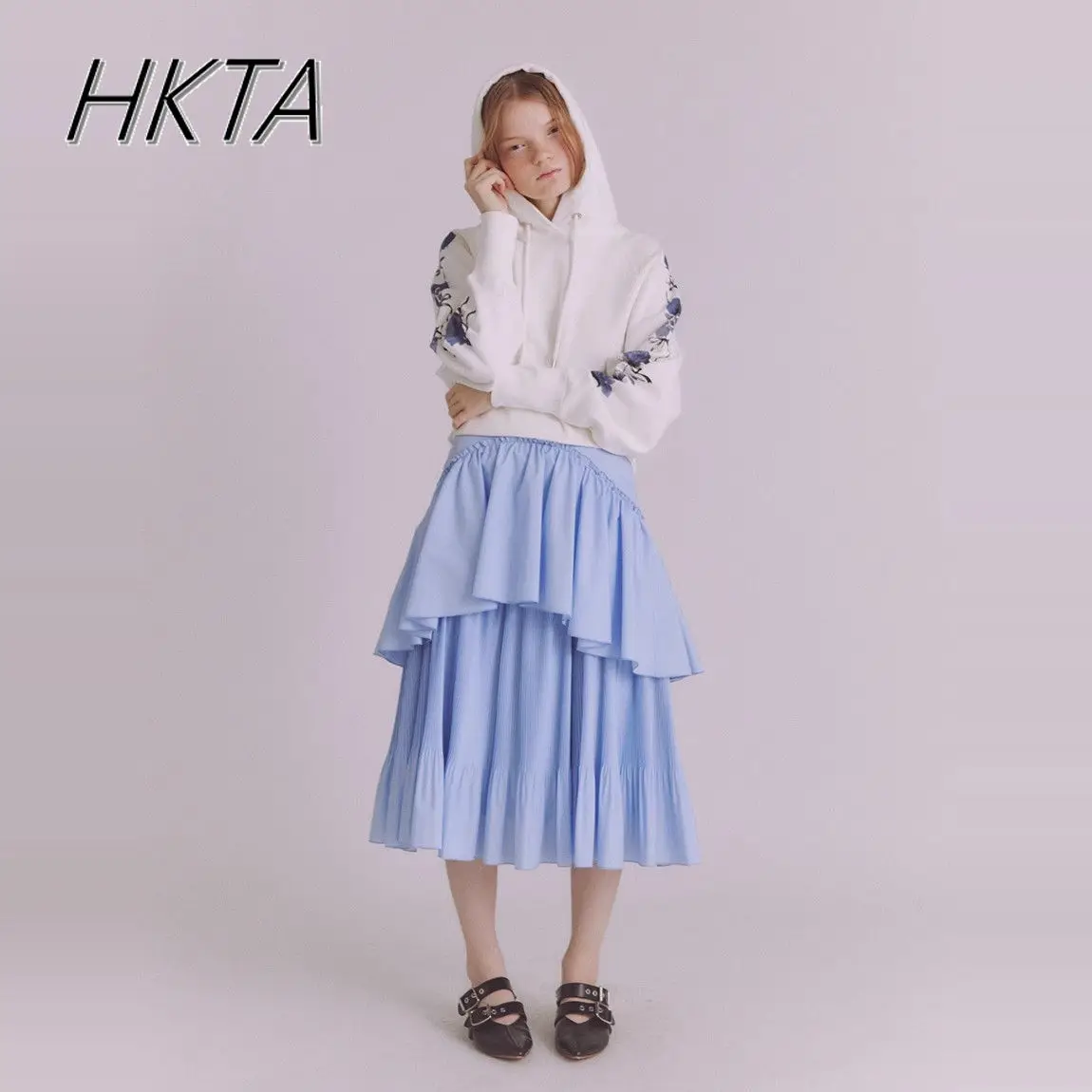 Japanese Lolita Sweet Cute White Skirt Women Spring High Waist A Line Layered Splicing Pleated Loose Causal Long Skirt Female
Japanese Lolita Sweet Cute White Skirt Women Spring High Waist A Line Layered Splicing Pleated Loose Causal Long Skirt Female