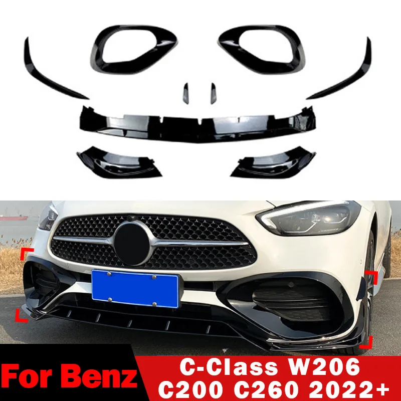 Для Benz C-Class W206 C200 C260 2022+ AMG передняя лопата защита для губ модифицированный автомобильный подтяжка лица воздушный нож украшения Bodykits
Для Benz C-Class W206 C200 C260 2022+ AMG передняя лопата защита для губ модифицированный автомобильный подтяжка лица воздушный нож украшения Bodykits