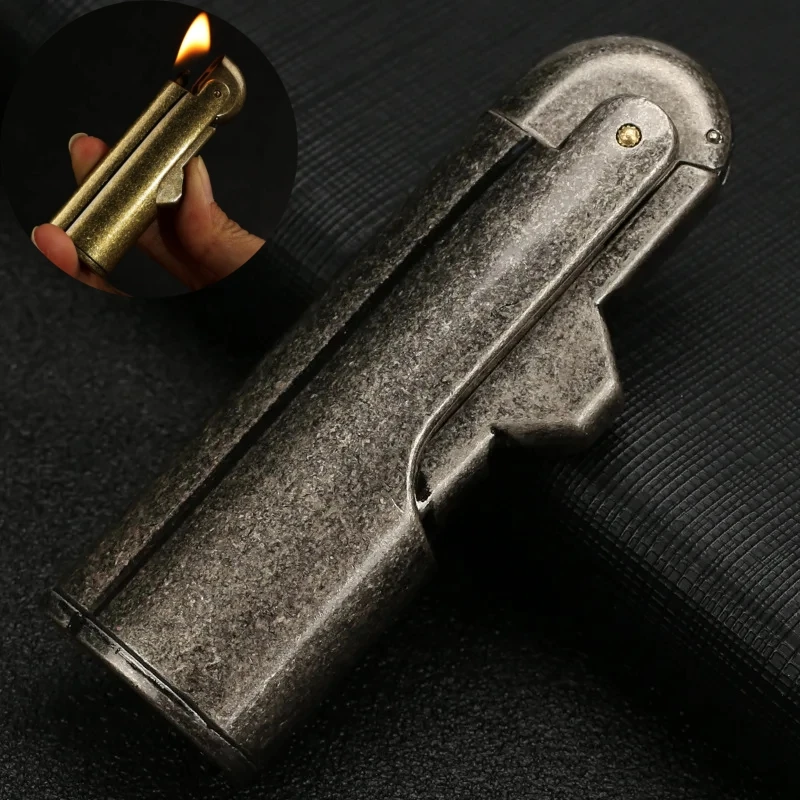 New Dolphin Lighter Personalized Creativity Mechanical Matte Grinding Wheel Open Flame Lighter Wholesale of Men's Smoking Gifts
New Dolphin Lighter Personalized Creativity Mechanical Matte Grinding Wheel Open Flame Lighter Wholesale of Men's Smoking Gifts