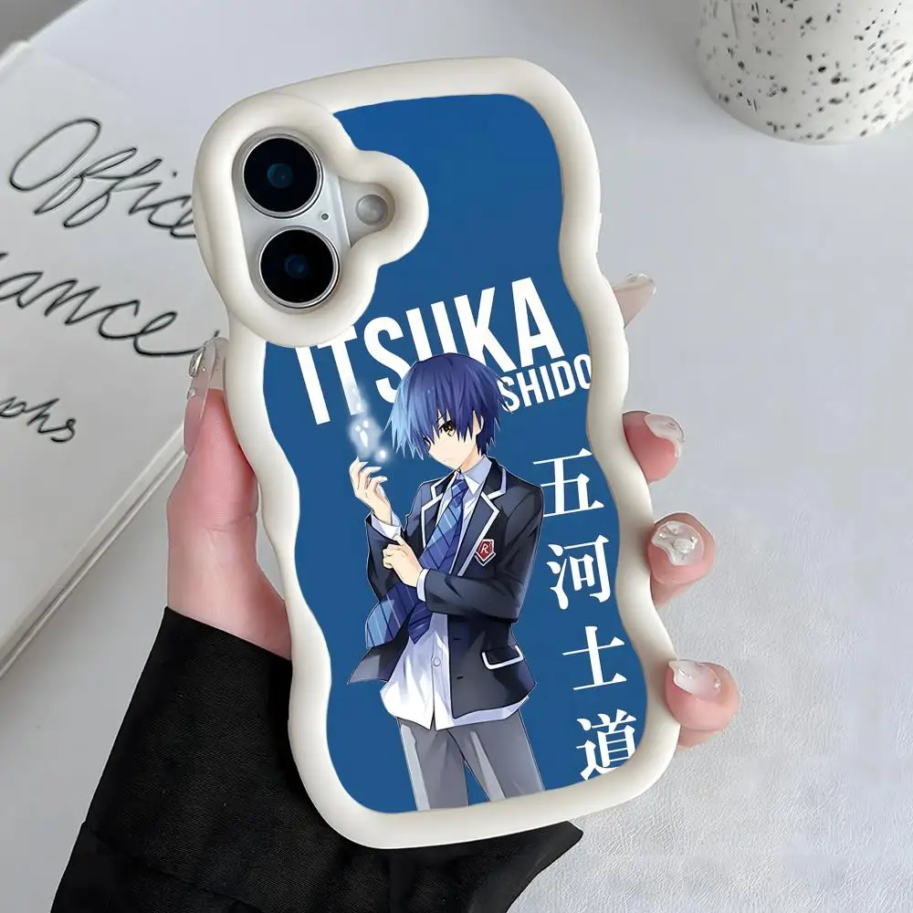 Date a Live Itsuka Shido Wavy Edge TPU Mobile Phone Case for iPhone 17 16 15 14 13 12 11 Air Pro Max Plus Colorful Cover
Date a Live Itsuka Shido Wavy Edge TPU Mobile Phone Case for iPhone 17 16 15 14 13 12 11 Air Pro Max Plus Colorful Cover