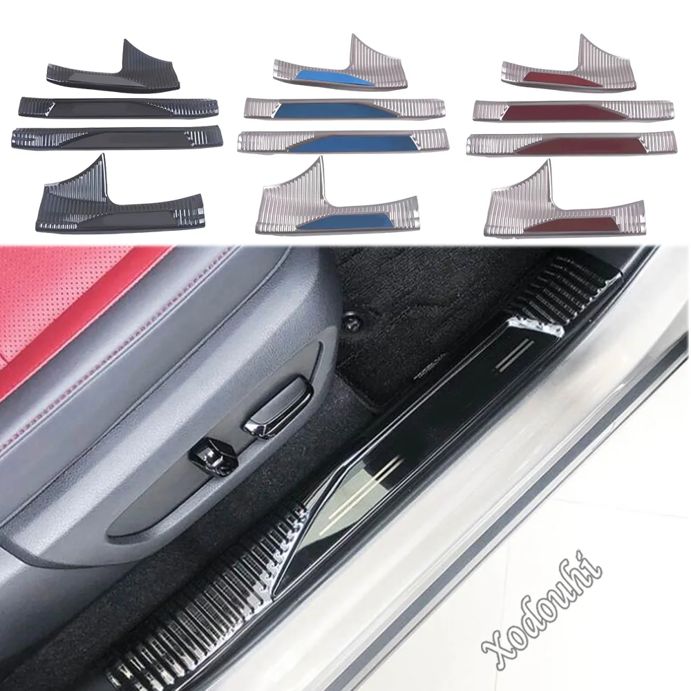 Stainless Steel Inner Door Sill Scuff Plate Covers For Lexus NX 250 260 350h 350 F 2022 2023 2024 Threshold Accessories 4Pcs
Stainless Steel Inner Door Sill Scuff Plate Covers For Lexus NX 250 260 350h 350 F 2022 2023 2024 Threshold Accessories 4Pcs