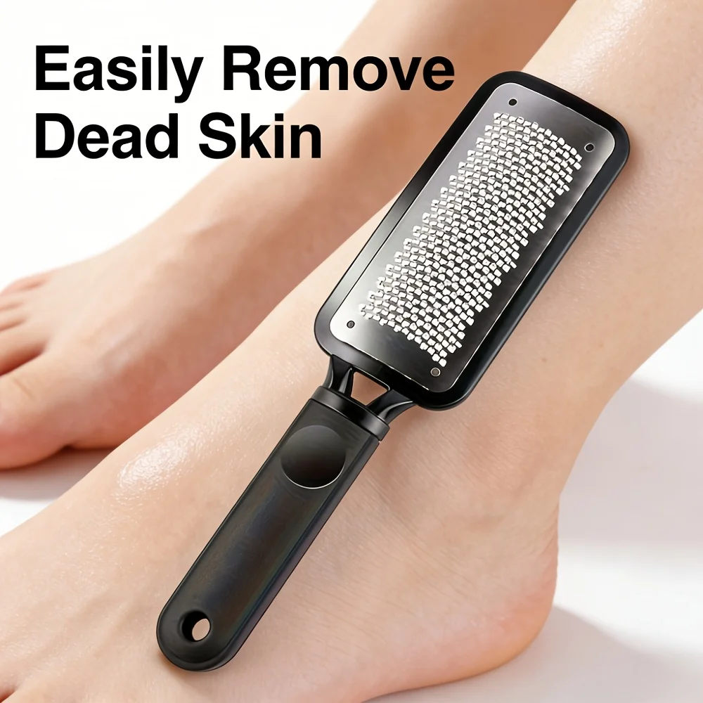 2pcs Set Stainless Steel Foot Scraper Efficient Heel Eliminator for Both Wet And Dry Feet Odorless Expert Pedicure Rasp
2pcs Set Stainless Steel Foot Scraper Efficient Heel Eliminator for Both Wet And Dry Feet Odorless Expert Pedicure Rasp