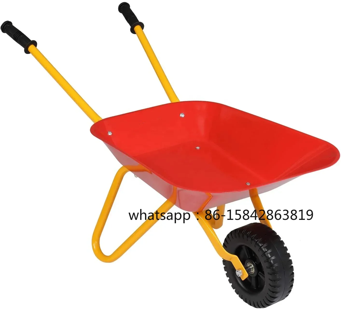 Wholesale sturdy outdoor children's garden toy trolley with rubber handle, suitable for sand and snow tools
Wholesale sturdy outdoor children's garden toy trolley with rubber handle, suitable for sand and snow tools