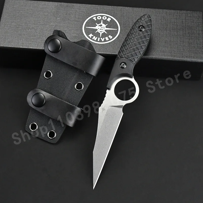 Нож TO.OR с фиксированным лезвием, 8Cr13Mov, черная ручка G10, для выживания на открытом воздухе, кемпинга, выживания в дикой EDC, охоты, мужские подарки
Нож TO.OR с фиксированным лезвием, 8Cr13Mov, черная ручка G10, для выживания на открытом воздухе, кемпинга, выживания в дикой EDC, охоты, мужские подарки