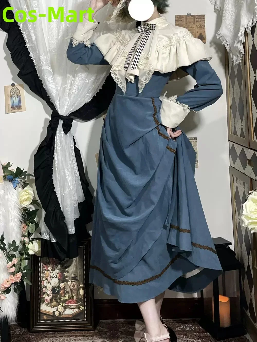 Cos-Mart European And American Mythology Exotic Court Palace French Style Cosplay Costume Lolita Dress Hallowmas
Cos-Mart European And American Mythology Exotic Court Palace French Style Cosplay Costume Lolita Dress Hallowmas