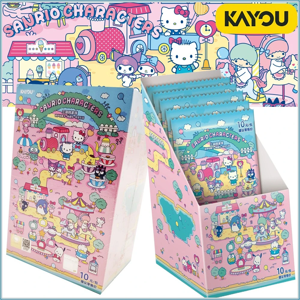 New Kayou Genuine Sanrio Collection Cards for Boys Girls Dream Park Series Lovely Cartoon Characters SR AR XR Hobby Card Gifts
New Kayou Genuine Sanrio Collection Cards for Boys Girls Dream Park Series Lovely Cartoon Characters SR AR XR Hobby Card Gifts