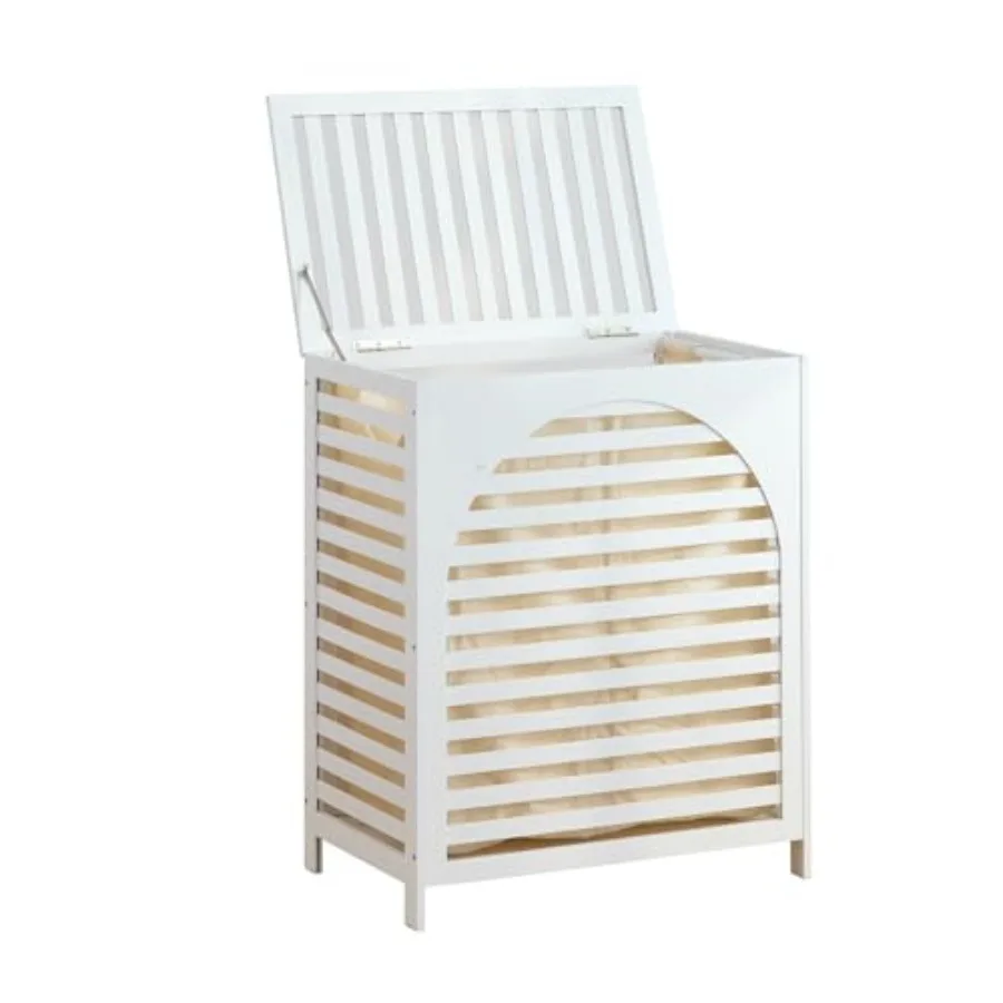 Laundry Hamper with Lid Bamboo Clothes Laundry Basket with Handles Removable 2-Section Liner bag Hampers for Bedroom Aesthetic
Laundry Hamper with Lid Bamboo Clothes Laundry Basket with Handles Removable 2-Section Liner bag Hampers for Bedroom Aesthetic