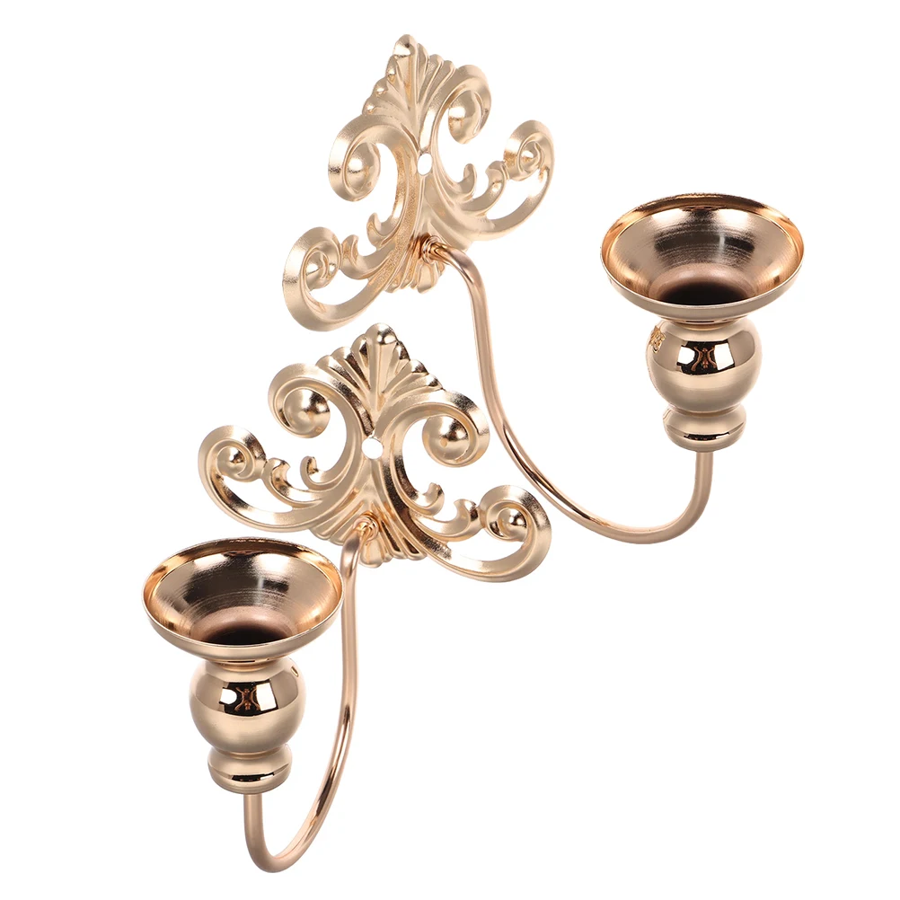2 Pcs Wrought Iron Wall Holder Vintage Decor Decorative Sconce Elegant Holders Halloween Room Decorations Cup
2 Pcs Wrought Iron Wall Holder Vintage Decor Decorative Sconce Elegant Holders Halloween Room Decorations Cup