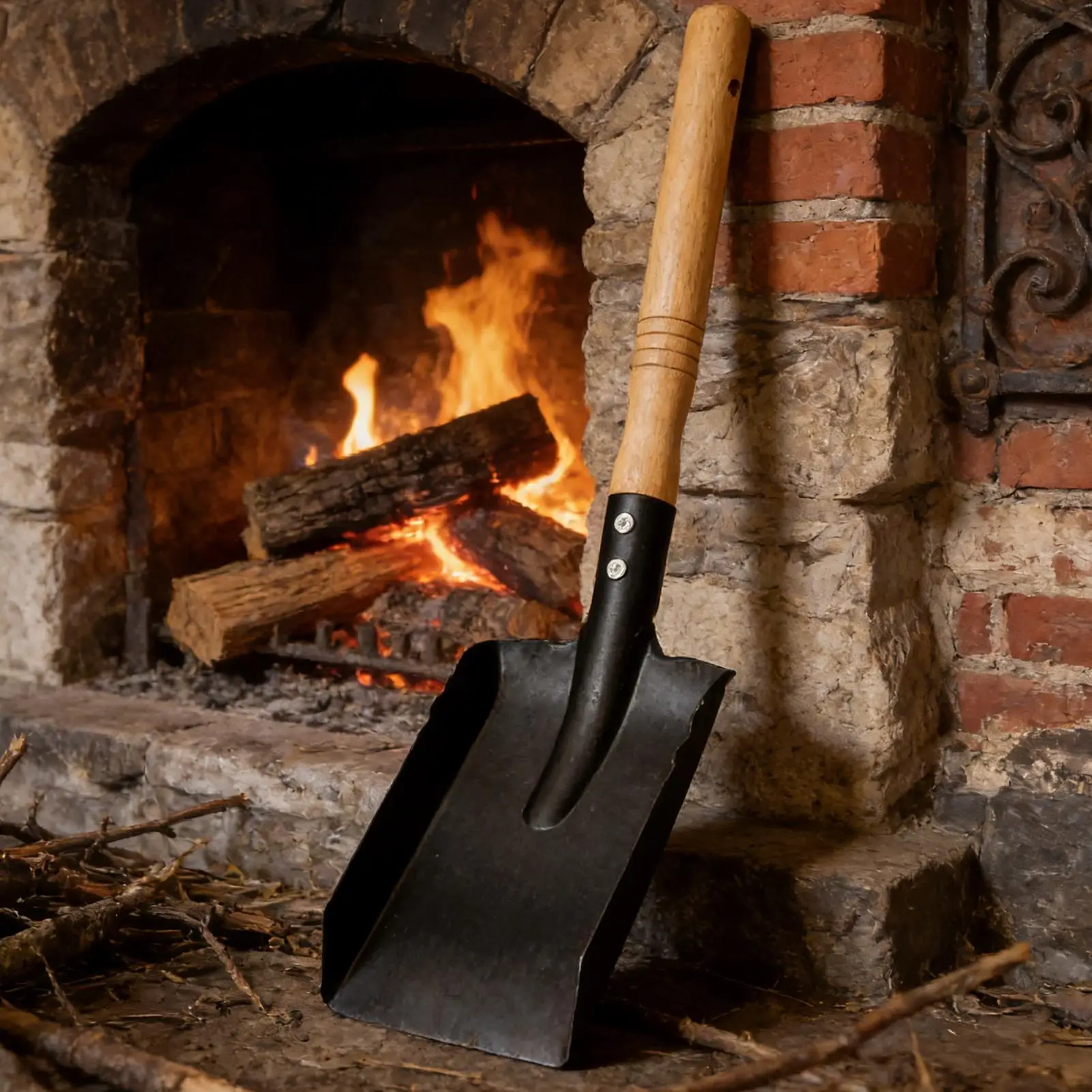 Fireplace Shovel Wooden Handle Coal Scoop Ash Shovel for Wood Stove for Stove Barbecue Outdoor Garage Charcoal Backyard
Fireplace Shovel Wooden Handle Coal Scoop Ash Shovel for Wood Stove for Stove Barbecue Outdoor Garage Charcoal Backyard