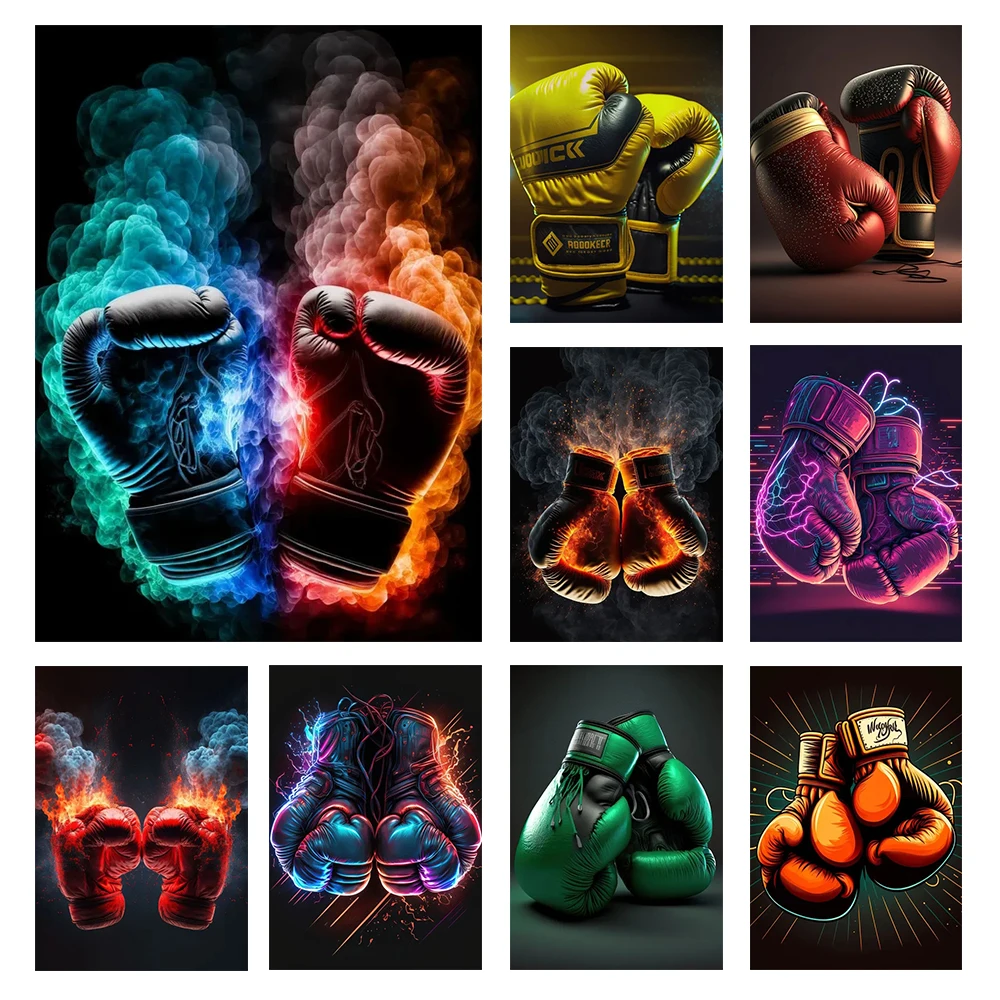 Retro Boxing Gloves Canvas Painting Abstract Poster Prints Gym Club Background Wall Decoration Boy Room Wall Art Picture Cuadros
Retro Boxing Gloves Canvas Painting Abstract Poster Prints Gym Club Background Wall Decoration Boy Room Wall Art Picture Cuadros
