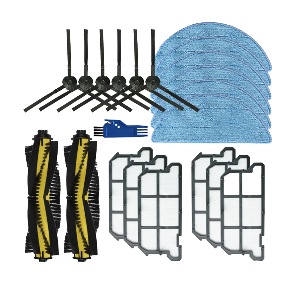 For V7S Plus Robot Vacuum Cleaner Hepa Filter Roller Brush Main / Side Brush Mop Cloth
For V7S Plus Robot Vacuum Cleaner Hepa Filter Roller Brush Main / Side Brush Mop Cloth