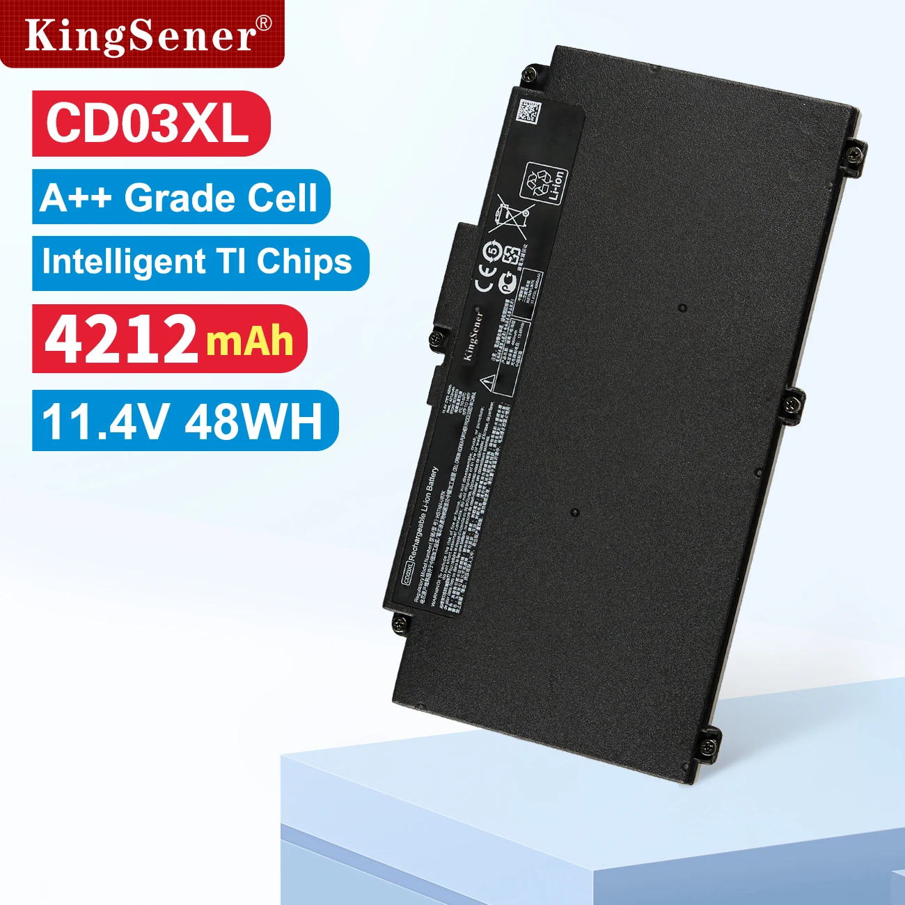 KingSener CD03XL Laptop Battery For HP ProBook 640 G4,645 G4,650 G4,640 G5,650 G5, 650 G7 HSTNN-UB7K HSTNN-LB8F HSTNN-IB813
KingSener CD03XL Laptop Battery For HP ProBook 640 G4,645 G4,650 G4,640 G5,650 G5, 650 G7 HSTNN-UB7K HSTNN-LB8F HSTNN-IB813