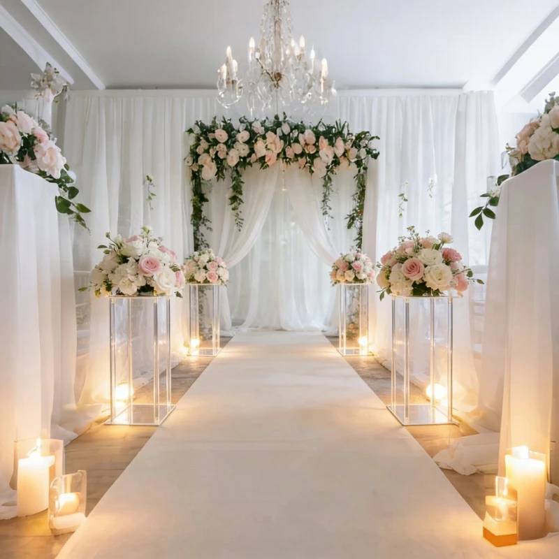 10pcs Wedding Decoration Acrylic Road Guide With Candle Holder Stage Event Party T-stage Wedding Main Table Handings Props
10pcs Wedding Decoration Acrylic Road Guide With Candle Holder Stage Event Party T-stage Wedding Main Table Handings Props