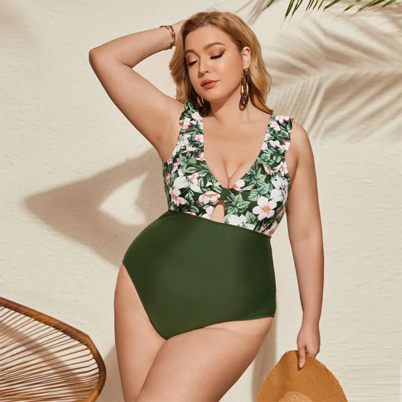 2024 New Sexy Plus Size Swimwear Women High Cut One Piece Swimsuit High Waist Thong Monokini Backless Beach Bathing Suit 4XL
2024 New Sexy Plus Size Swimwear Women High Cut One Piece Swimsuit High Waist Thong Monokini Backless Beach Bathing Suit 4XL