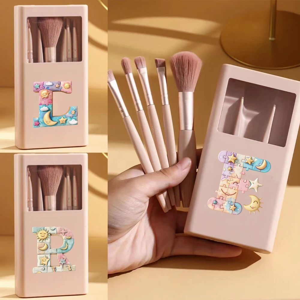 Premium Makeup Brush Box Brush Set Bring A Mirror Saw Puzzle Initial Name 26 Letters Pattern
Premium Makeup Brush Box Brush Set Bring A Mirror Saw Puzzle Initial Name 26 Letters Pattern