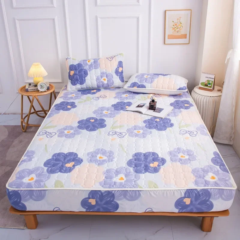 Thick Quilted Mattress Cover, Stitched Bed Linen, Printed Bedding, Large Non-Slip Bed Sheet, Dust Cover without Pillowcase
Thick Quilted Mattress Cover, Stitched Bed Linen, Printed Bedding, Large Non-Slip Bed Sheet, Dust Cover without Pillowcase