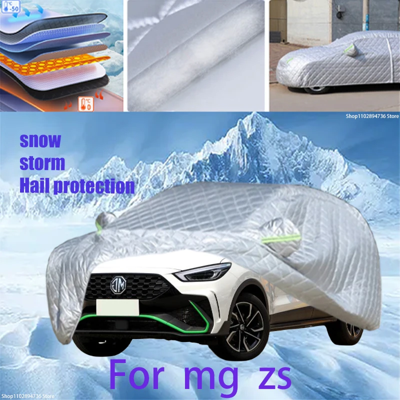 For mg zs Outdoor Cotton Thickened Awning For Car Anti Hail Protection Snow Covers Sunshade Waterproof Dustproof
For mg zs Outdoor Cotton Thickened Awning For Car Anti Hail Protection Snow Covers Sunshade Waterproof Dustproof